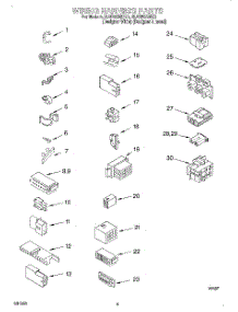06 - Wiring Harness parts for Whirlpool Washer 2LSR5233BQ1 from AppliancePartsPros.com