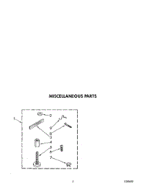 05 - Miscellaneous parts for Whirlpool Washer LA7800XTM1 from AppliancePartsPros.com