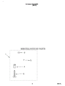 05 - Miscellaneous parts for Whirlpool Washer LBR4132BW0 from AppliancePartsPros.com