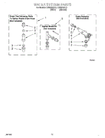 09 - Water System parts for Whirlpool Washer LSR8233EQ1 from AppliancePartsPros.com
