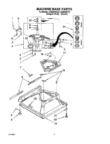 04 - Machine Base parts for Whirlpool Washer LSQ9544KQ0 from AppliancePartsPros.com