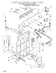 02 - Controls & Rear Panel parts for Whirlpool Washer LSR6132EQ1 from AppliancePartsPros.com