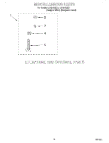 10 - Miscellaneous, Lit / Optional parts for Whirlpool Washer LSR6132EQ1 from AppliancePartsPros.com
