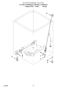 06 - Suspension parts for Whirlpool Washer GVW9959KQ0 from AppliancePartsPros.com