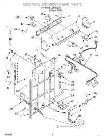 02 - Controls And Rear Panel parts for Whirlpool Washer LXR6432JQ1 from AppliancePartsPros.com