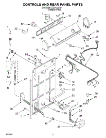 02 - Controls And Rear Panel parts for Whirlpool Washer LXR5432KQ0 from AppliancePartsPros.com