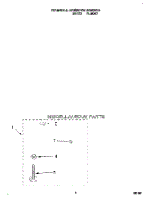 03 - Miscellaneous parts for Whirlpool Washer LSR6233DW0 from AppliancePartsPros.com