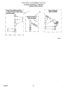 09 - Water System parts for Whirlpool Washer LBR5432JT1 from AppliancePartsPros.com