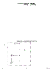 03 - Miscellaneous parts for Whirlpool Washer LSR6233BN1 from AppliancePartsPros.com