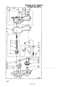 06 - Gearcase parts for Whirlpool Washer CHA1300W0 from AppliancePartsPros.com