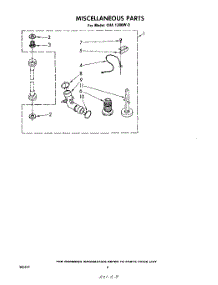 08 - Miscellaneous , Literature And Optional parts for Whirlpool Washer CHA1300W0 from AppliancePartsPros.com