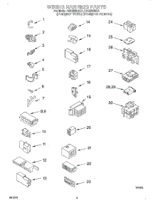06 - Wiring Harness parts for Whirlpool Washer GSQ9340EQ1 from AppliancePartsPros.com