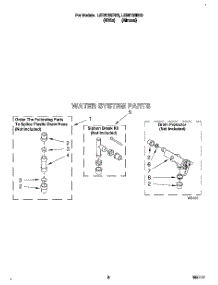 05 - Water System parts for Whirlpool Washer LSR6132BN0 from AppliancePartsPros.com
