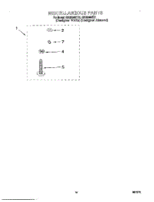 10 - Miscellaneous, Lit / Optional parts for Whirlpool Washer GSQ9340EZ1 from AppliancePartsPros.com