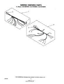08 - Wiring Harness , Literature And Optional parts for Whirlpool Washer GCA2100XMW0 from AppliancePartsPros.com