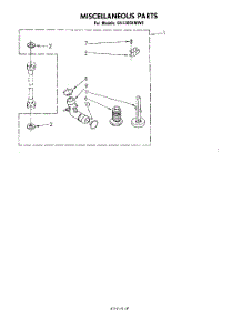 08 - Miscellaneous , Literature And Optional parts for Whirlpool Washer CA1300XMW0 from AppliancePartsPros.com