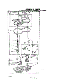 06 - Gearcase parts for Whirlpool Washer CA1210XMW0 from AppliancePartsPros.com