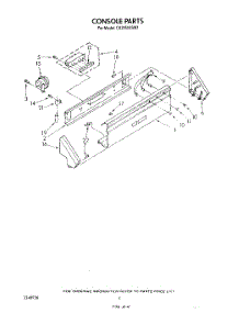 03 - Console parts for Whirlpool Washer CA2452XSW1 from AppliancePartsPros.com