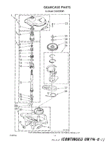 12 - Gearcase parts for Whirlpool Washer CA2452XSW1 from AppliancePartsPros.com