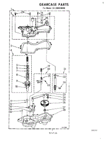 06 - Gear Case parts for Whirlpool Washer CA2500XMW0 from AppliancePartsPros.com
