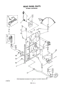 05 - Rear Panel parts for Whirlpool Washer CA2762XSW4 from AppliancePartsPros.com