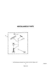 07 - Miscellaneous parts for Whirlpool Washer CA2762XSW4 from AppliancePartsPros.com