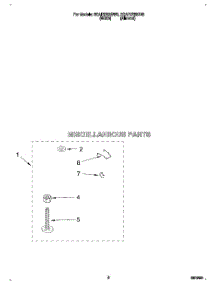06 - Miscellaneous parts for Whirlpool Washer 3CAP2782BN0 from AppliancePartsPros.com