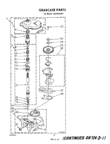 12 - Gearcase parts for Whirlpool Washer CA2762XSW4 from AppliancePartsPros.com