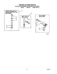 12 - Water System parts for Whirlpool Washer 4CA2762XWW0 from AppliancePartsPros.com