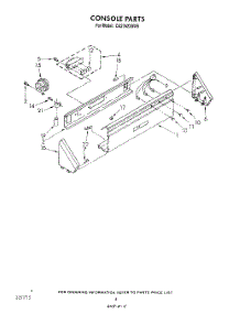 03 - Console parts for Whirlpool Washer CA2762XSW5 from AppliancePartsPros.com