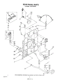 05 - Rear Panel parts for Whirlpool Washer CA2762XSW5 from AppliancePartsPros.com