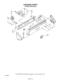 03 - Console parts for Whirlpool Washer 9CA2781XSW0 from AppliancePartsPros.com