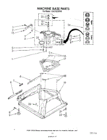 09 - Machine Base parts for Whirlpool Washer CA2762XSW5 from AppliancePartsPros.com