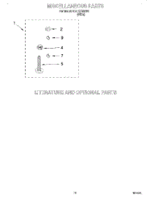 10 - Miscellaneous, Lit / Optional parts for Whirlpool Washer 6CAP2762EW0 from AppliancePartsPros.com