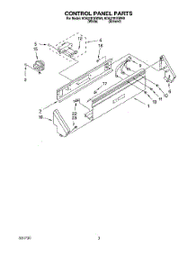02 - Control Panel parts for Whirlpool Washer 6CA2781XWW0 from AppliancePartsPros.com