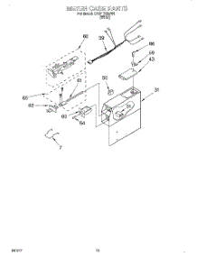 11 - Meter Case parts for Whirlpool Washer CAW1762EW0 from AppliancePartsPros.com