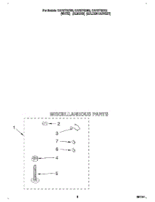 06 - Miscellaneous parts for Whirlpool Washer CAP2772BG2 from AppliancePartsPros.com