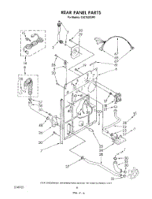05 - Rear Panel parts for Whirlpool Washer CA2762XSW2 from AppliancePartsPros.com