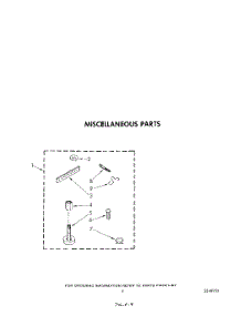 07 - Miscellaneous parts for Whirlpool Washer CA2762XSW2 from AppliancePartsPros.com