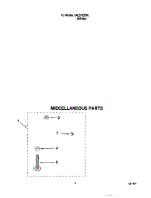 06 - Miscellaneous parts for Whirlpool Washer CAE2792EW0 from AppliancePartsPros.com
