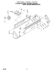 02 - Control Panel parts for Whirlpool Washer CAP2772BW1 from AppliancePartsPros.com