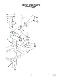 03 - Meter Case parts for Whirlpool Washer CAP2782BW0 from AppliancePartsPros.com