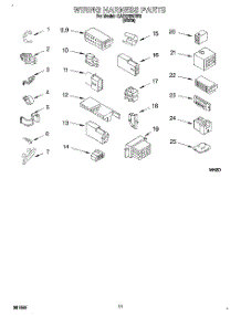 08 - Wiring Harness parts for Whirlpool Washer CAP2782BW0 from AppliancePartsPros.com