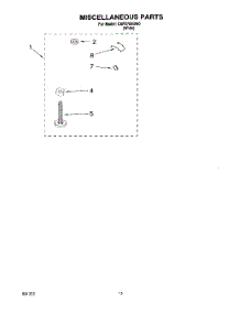12 - Miscellaneous, Lit / Optional parts for Whirlpool Washer CAP2782BW0 from AppliancePartsPros.com