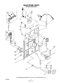 05 - Rear Panel parts for Whirlpool Washer 9CA2781XSW1 from AppliancePartsPros.com