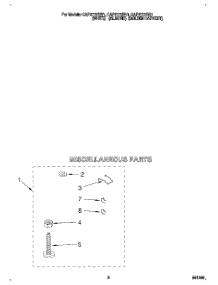 06 - Miscellaneous parts for Whirlpool Washer CAP2772BG1 from AppliancePartsPros.com