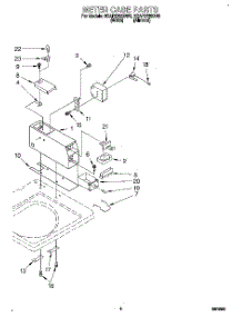 03 - Meter Case parts for Whirlpool Washer 3CAP2782BW0 from AppliancePartsPros.com