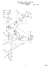 03 - Meter Case parts for Whirlpool Washer 9CA2781XSN2 from AppliancePartsPros.com