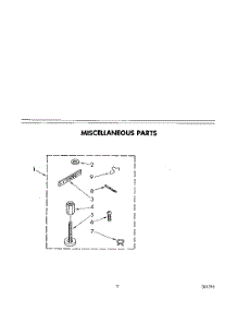 05 - Miscellaneous parts for Whirlpool Washer GCA2701XSW0 from AppliancePartsPros.com