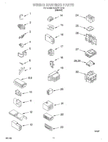 08 - Wiring Harness parts for Whirlpool Washer 9CA2781XSN2 from AppliancePartsPros.com